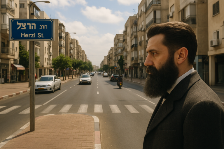 רחוב הרצל בבת ים